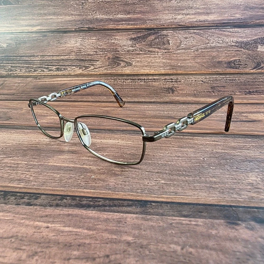 Michael Kors MK3002B Eyeglasses‎ 52-16 Tortoise Chain Detail FRAMES ONLY